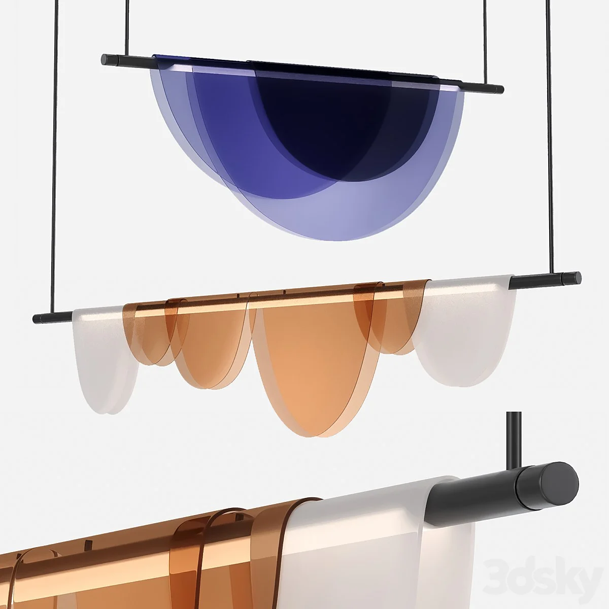 LED rack lamp Lampatron EQUAL and EQUAL BLUE